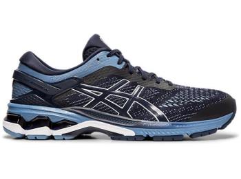 Asics Herr Löparskor GEL-KAYANO 26 (2E) MörkBlå/Grå